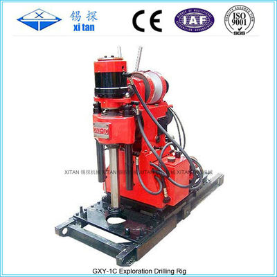Small and Compact Core Drilling Rig With Hydraulic Chuck GXY - 1C