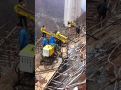 Hydraulische Bohrmaschine Ankerbohranlage Steigungstechnik