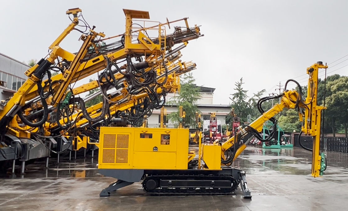 170L Hydraulikölbehälter Kapazität Untergrundbergbau Bohrgerät mit 55kw Elektromotor